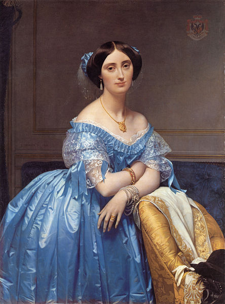 Jean-Auguste Dominique Ingres Portrait of the Princess Albert de Broglie